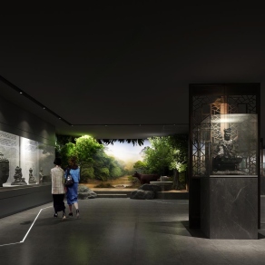 现代民族博物馆3D模型下载